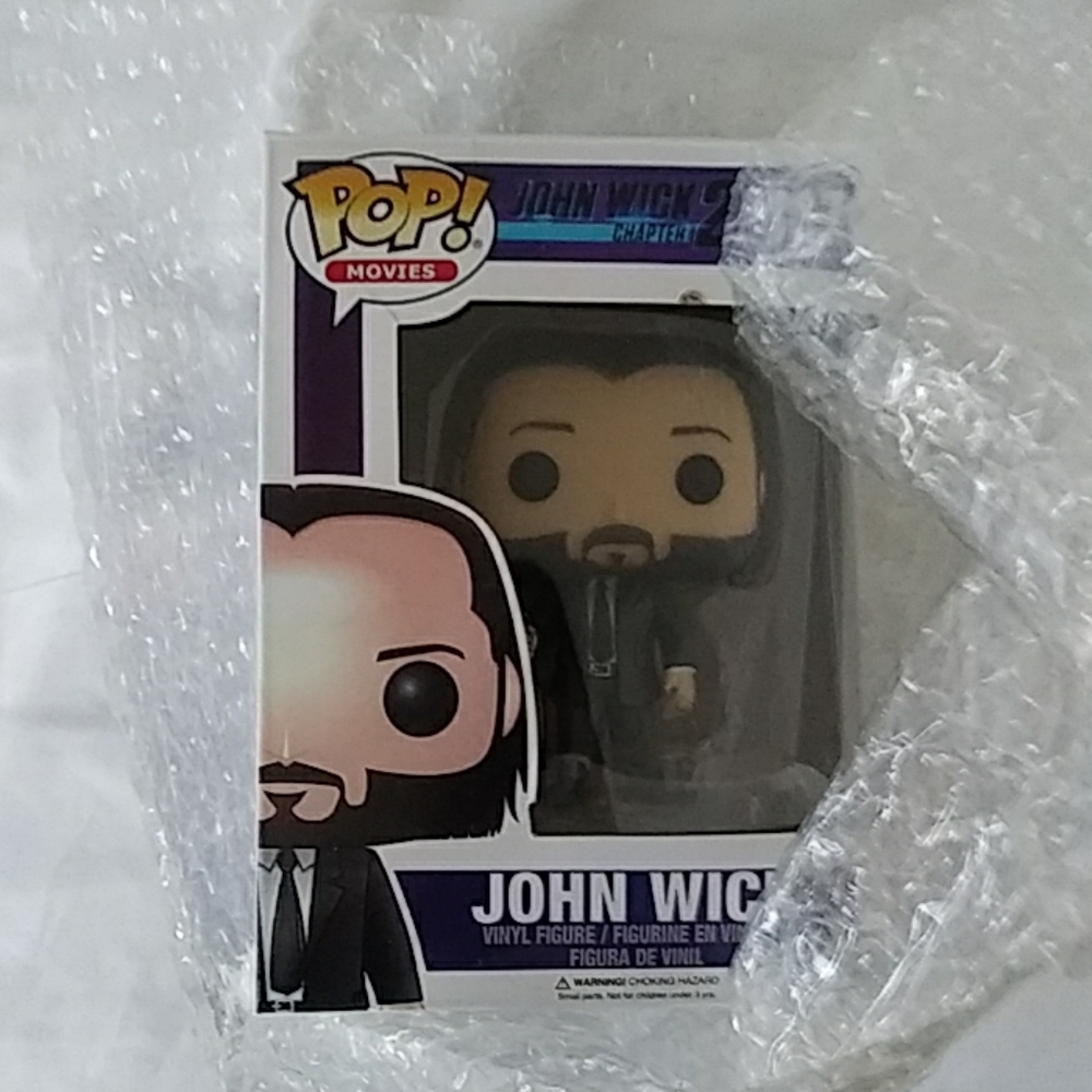 John wick funk pop& action figure set